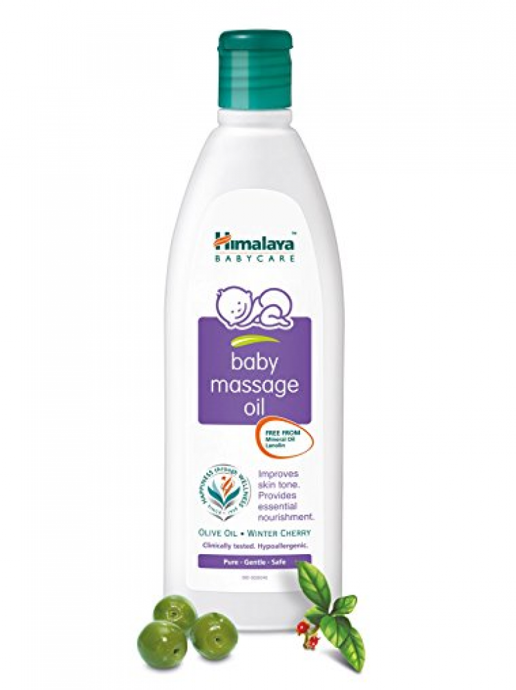 Himalaya Хүүхдийн массажны тос 100мл Цахиур төмөр