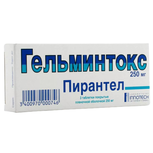 Гельминтокс 250мг №3 бүрхүүлтэй шахмал Тимус