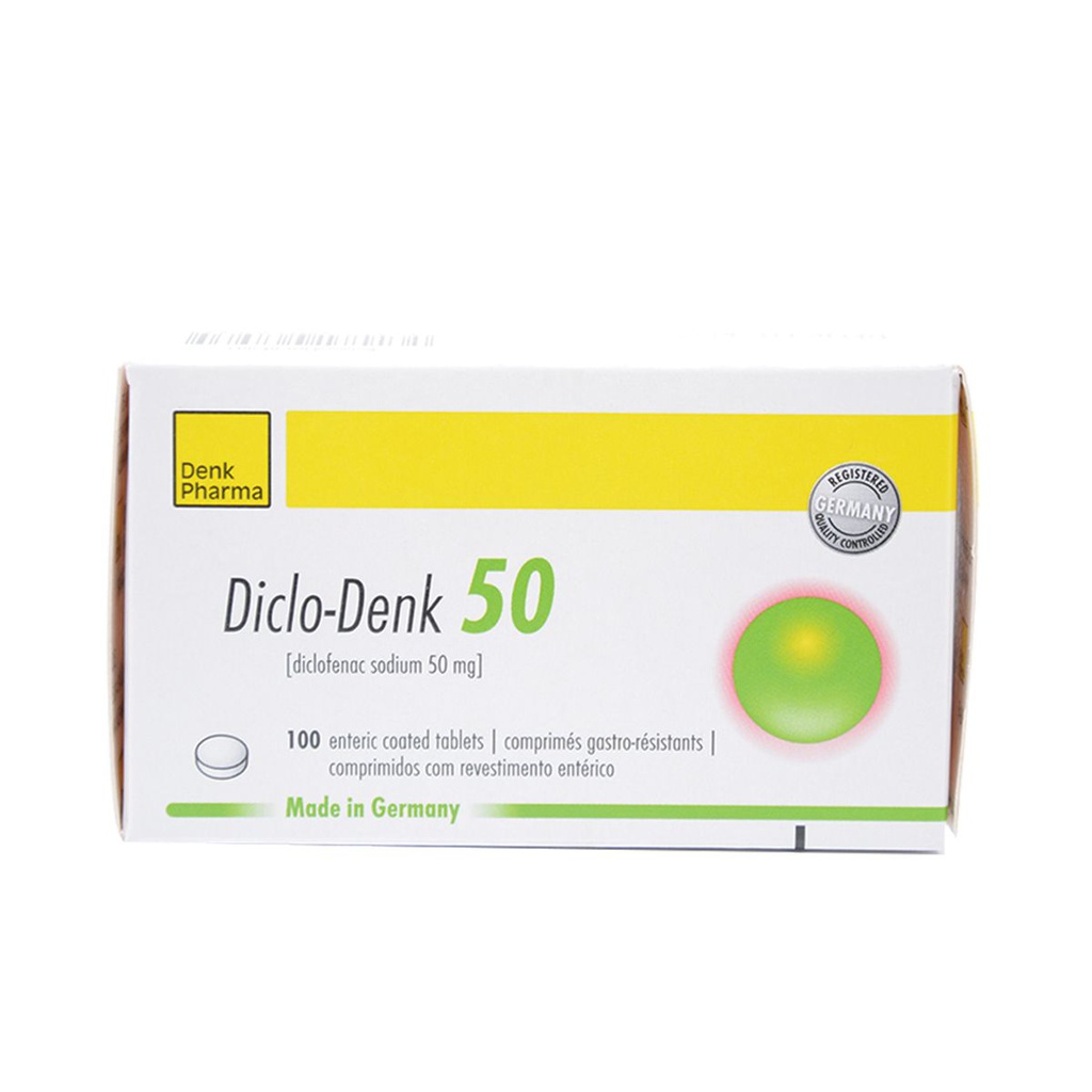Диклоденк 50мг №100 шахмал Denk Pharma