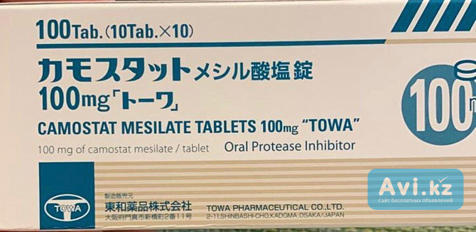 Камостат мезилат 100мг №100 шахмал Аялуун