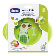 Chicco Халуунаа хадгалдаг таваг neutral Warmy plate 6m+