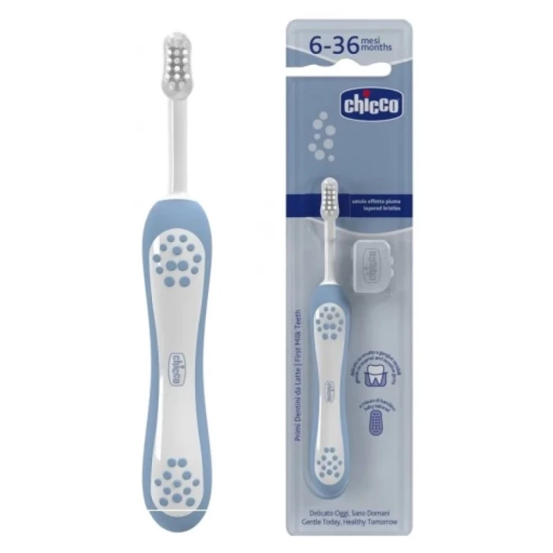 Chicco TOOTHBRUSH FIRST TEETH INDIGO Хүүхдийн сойз 6-36 сар