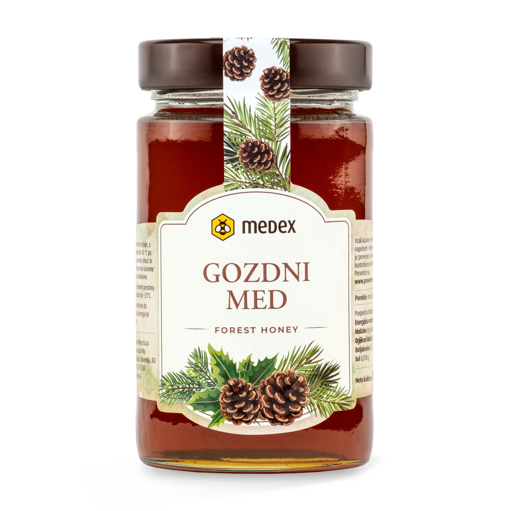 Medex Ойн зөгийн бал 450мл /Forest honey in jars 450g/